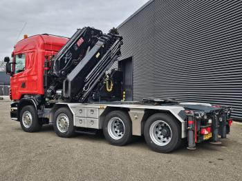Scania R480 8x2 / HIAB 105 tm CRANE / KRAN